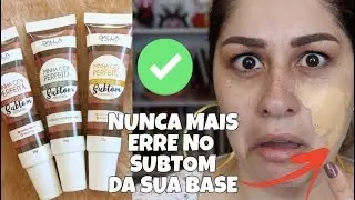 CORRETORES DE SUBTOM DE BASE - LANÇAMENTO DALLA MAKEUP