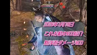 Skyrim Special Edition　これお勧めMOD紹介 新浮遊ダメージ表示MOD 「Modern Floating Damage」