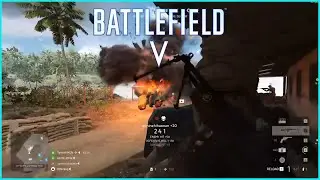 Battlefield 5 BAR M1918A2 Gameplay (No commentary)
