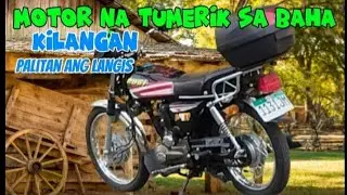 Change oil sa motor na tumerik sa baha