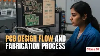 FREE PCB DESIGN Course Class-7 : PCB Design Flow & Fabrication Process | Download VLSI FOR ALL App