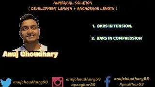NUMERICAL SOLUTION ( DEVELOPMENT LENGTH + ANCHORAGE LENGTH )