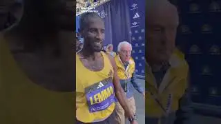Sisay Lemma Wins 128th Boston Marathon