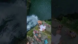 27M Cliff Dive Follow Cam 🎬 Florian Tissier #Shorts #CliffJumping