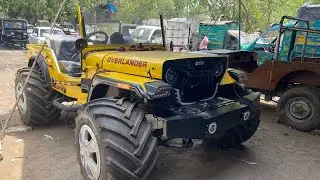 खतरनाक JEEP OVERLANDER बना दी Mayapuri वालो ने ₹5 Lakh Mein🔥