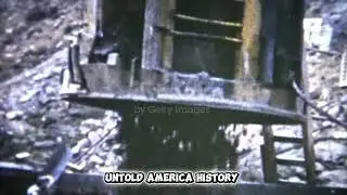 Concrete Dam Building Machine in 1954 @american@theartofconcrete @gentleman-013#concrete#dam