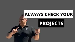 ALWAYS CHECK YOUR PROJECTS | DAY IN LIFE AS AN INVESTOR |