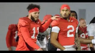 Ohio State pre-Rose Bowl on campus practice