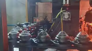 Pet blowing molding machine