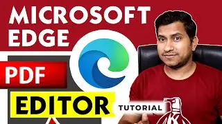 FREE PDF Editor Microsoft edge pdf reader tutorial in hindi
