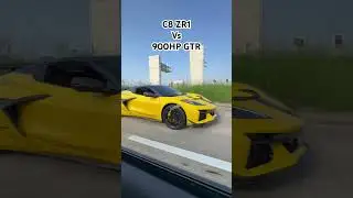 Corvette ZR1 vs Nissan GTR