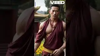 Sexy, Handsome, and Strong Muscular AI Men in Asian Tibetan Elegance #asian #fitness #aimen #strong