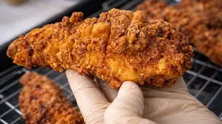  I Made the Crispiest Hot Honey Chicken Tenders Ever