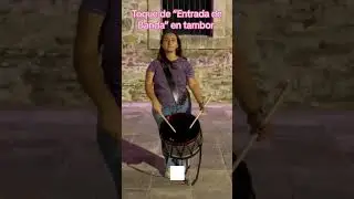 Aprende f&aacute;cil el toque Entrada de Banda en tambor #bandadeguerra #tambor #tambores #ejercitomexicano