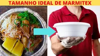 Tamanhos de marmitex: Qual o melhor para vender?