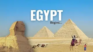 EGYPT SERIES DAY 1 🇪🇬 | History of Egypt + First Arrival in Cairo