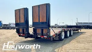 2023 Gincor 53' Step Deck with Air Assist Ramps for Sale | Hayworth Equipment Sales