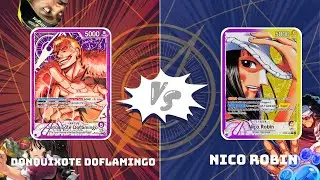 Purple Doffy VS Purple Yellow Nico Robin | Onepiece OP14 Gameplay | ​ @OfficialForeignRax 