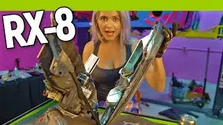 Ripping Open RX8 Headlights with Collete Davis | FlyRyde