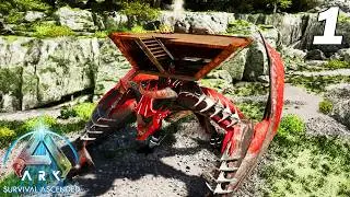 Survivre seulement sur une Giga-Desmodus ! Ark Ascended EP1