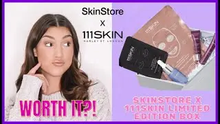 SKINSTORE x 111SKIN LIMITED EDITION BOX! Full unboxing + discount code!
