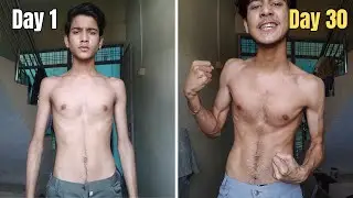 I Did 50 Push Ups A Day (After 30 days of Transformation)