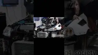 Honda Civic Dyno Tune 🚀 | Big Turbo For B Series | Dyno Tuned #automobile #honda #civic