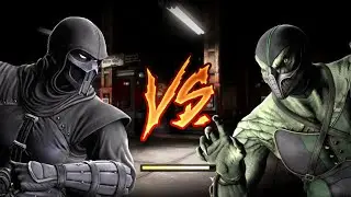 Mortal Kombat Komplete Edition Noob Saibot vs Reptile