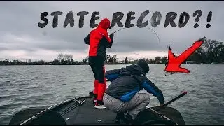 DID WE JUST HOOK A STATE RECORD?!! - Moses lake