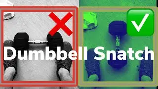Doctor Shows How To Do A Dumbbell Snatch Safely and Efficiently