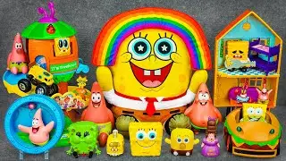 Unboxing and Review of The SpongeBob Movie Search For Squarepants Toy Collection Surprises!!