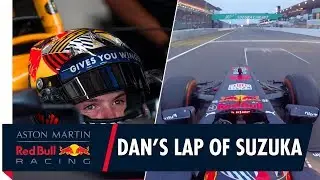 Dan Ticktum takes the RB7 for a lap around Suzuka