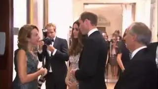 KATE MIDDLETON AND PRINCE WILLIAM AT CHARITY AWARDS