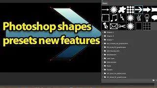 How To Use Custom Shape Tool In Photoshop