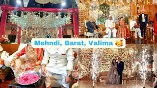 Mehndi, Barat & Walima Vlog 2022 || @lifewithsanaofficial8705