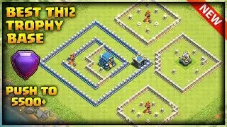 Best Th12 Trophy Base With 3 Infernos | Anti Electro Drag - Never get 3 Starred | Clash of Clans