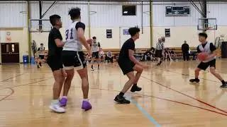 2022 03 27 Monroe Falcons (Costa, 10-11th gr, w Myles) vs NJ Bulldogs (AAU - Grospe) - part 2