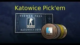 CS:GO Katowice Major 2019 Viewer Pass and Pick'em