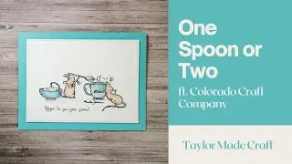 One Spoon Or Two | Colorado Craft Company | Anita Jeram | Watercolour