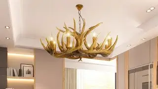 【OKOOI】Antler Pendant American Modern Vintage Creative