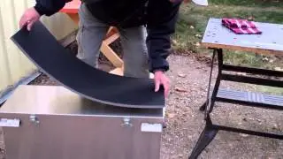 Installing foam on a Dry Box