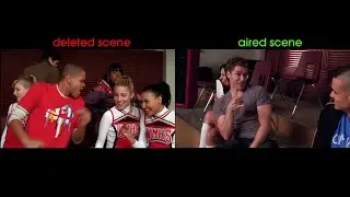 Bust A Move (Deleted Scenes Comparision) &mdash; Glee 10 Years