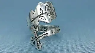 Silver Spoon Ring