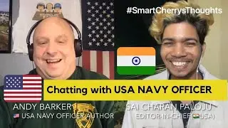 Chatting with USA Navy Officer, Author Of 'The Adler Compound' Andy Barker | #SmartCherrysThoughts