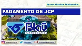 Blau Farmac&ecirc;utica pagar&aacute; R$ 19 milh&otilde;es em JCP #BLAU3 #Blau #BlauFarmac&ecirc;utica #JCP #proventos