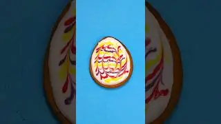 Watch This Cookie Turn Into Art Before Your Eyes! #cookies