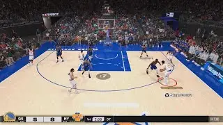 THE BEST 2k GAME I'VE EVER PLAYED against APAC 2K CHAMPION Andy! INSANE ENDING Knicks vs. Warriors