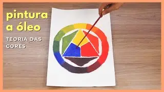 PINTURA A &Oacute;LEO | COMO MISTURAR TINTAS? Cores Complementares e An&aacute;logas - Teoria das Cores - parte IV