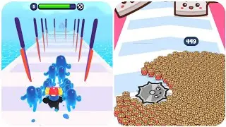Join Blob vs Food Run 3D Mobile Game  Play adventure  Max Android iOS Gameplay BB67