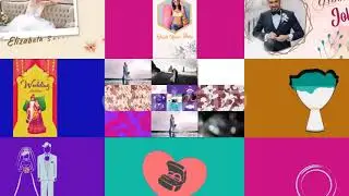 Pack de elementos para bodas After Effects.